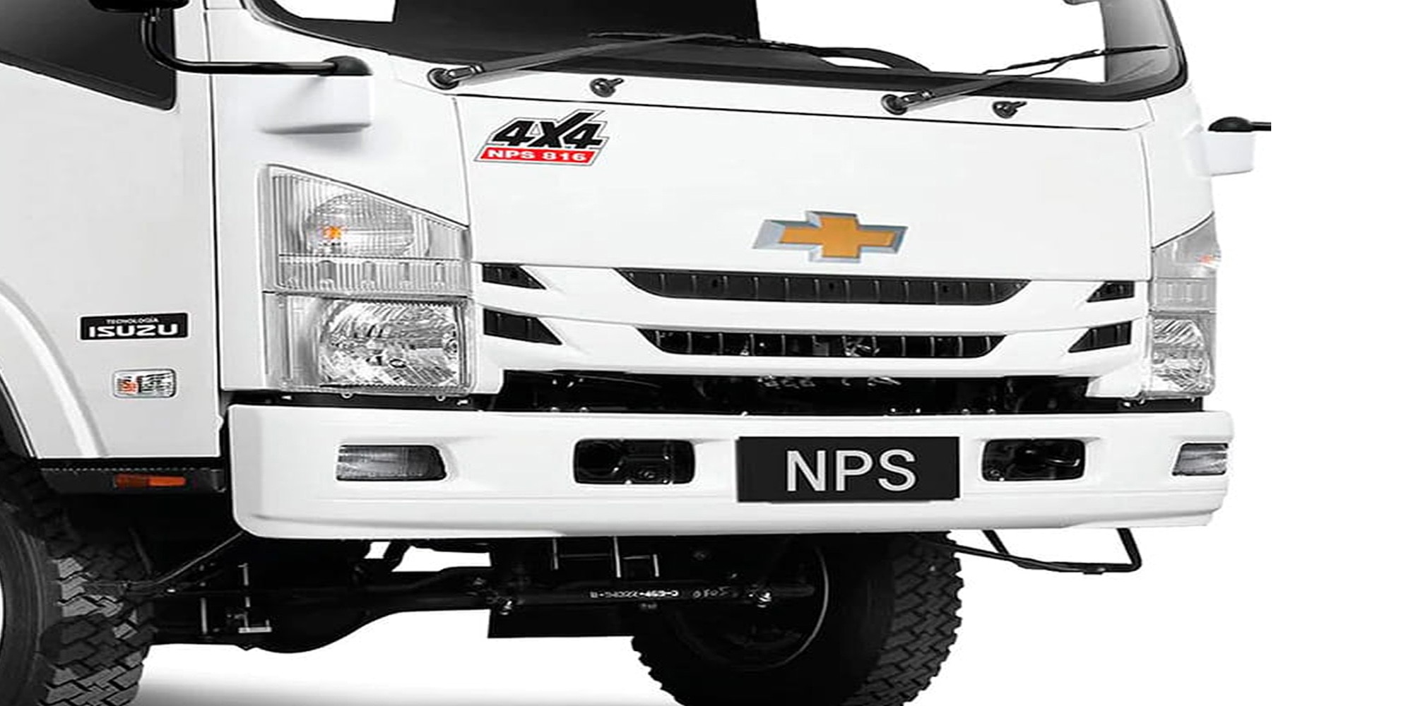 Camion nps 816 4x4 parachoque