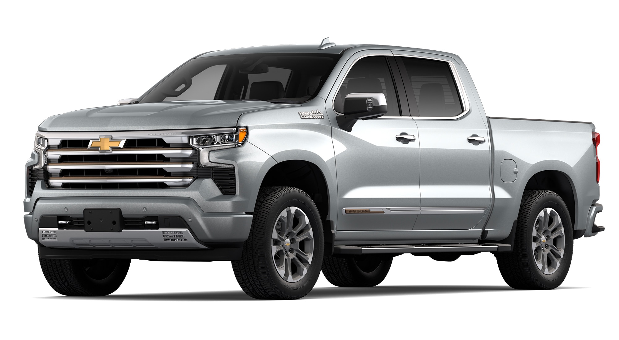Chevrolet Silverado HIGH COUNTRY, plata metalico
